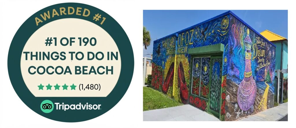 #1 on TripAdvisor in Cocoa Beach, Florida