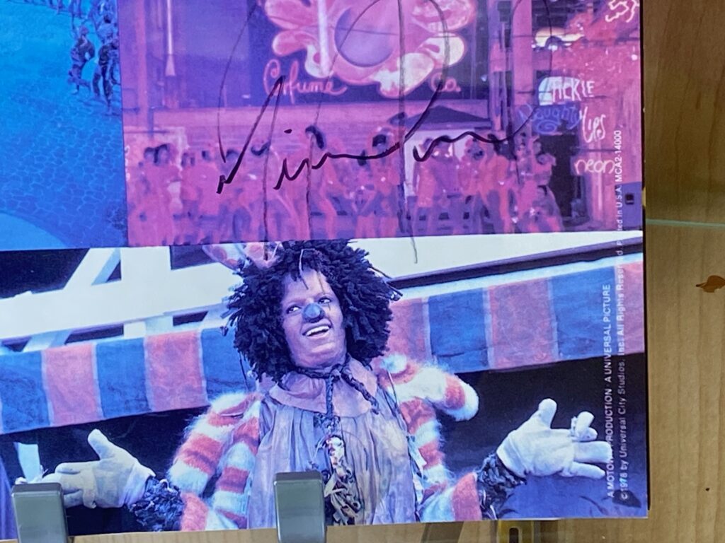 Michael Jackson Signed - "the Wiz"