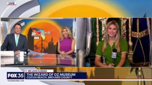 Fox35 Orlando visiting Wizard of Oz Museum